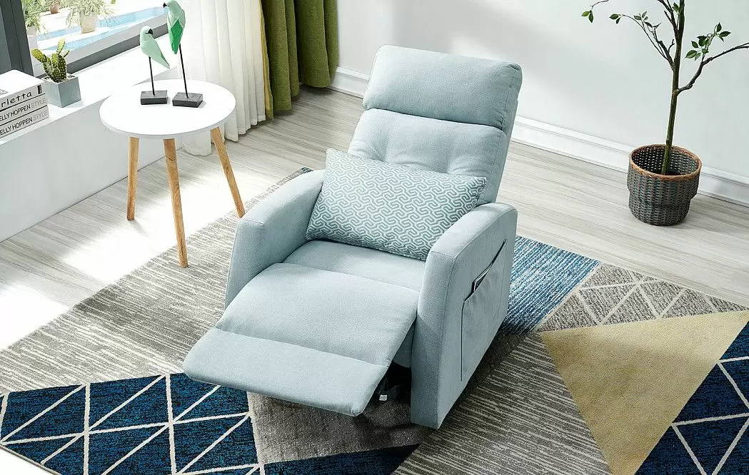 Кресло-реклайнер Vegas, снежная мята - фото 2