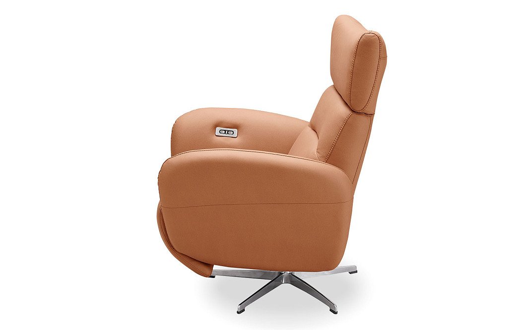 Кресло-реклайнер Star, карамель - фото 14