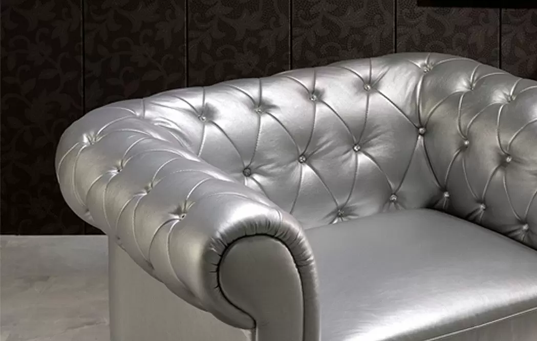 Кресло Serenity, серебро - фото 3