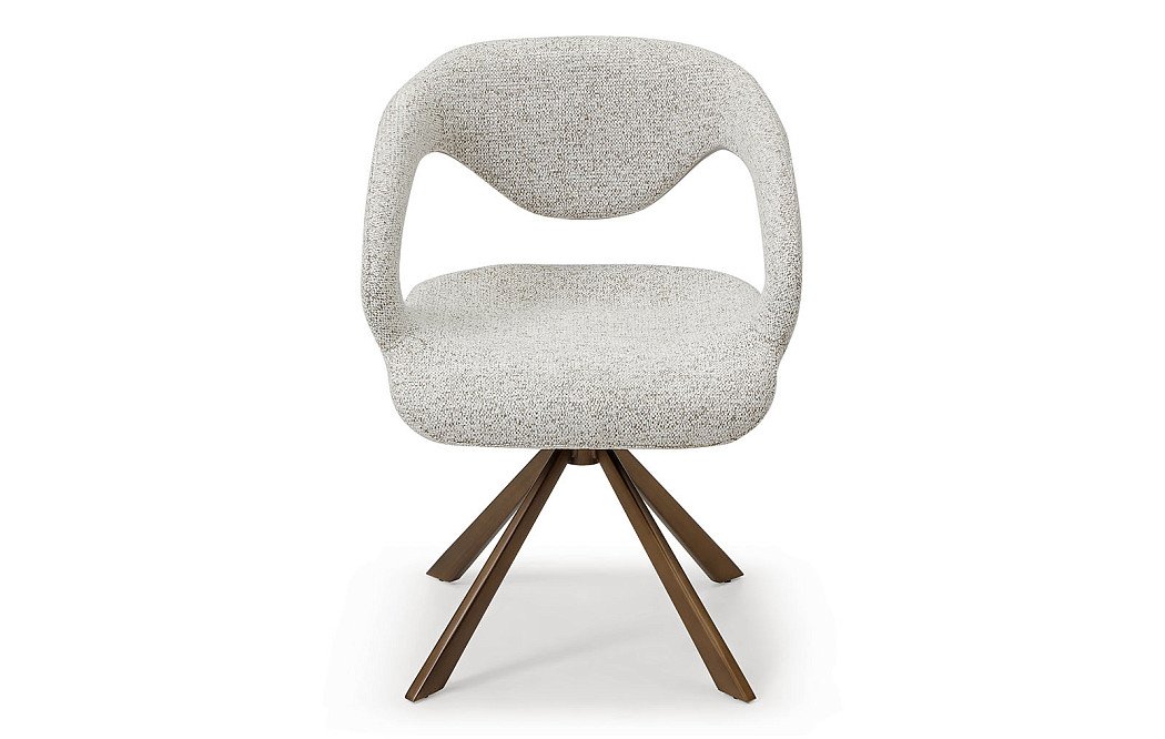 Стул Evelyn, кремовый/бронза - фото 14