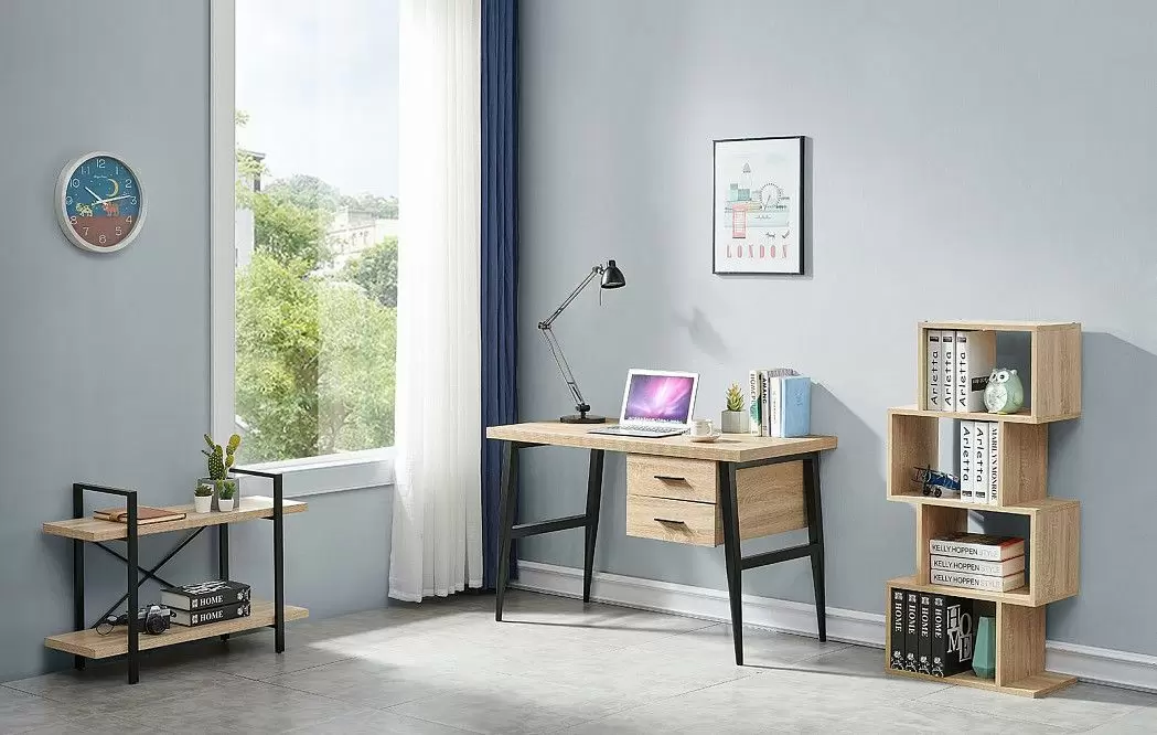 Стол письменный Consul, дуб/черный