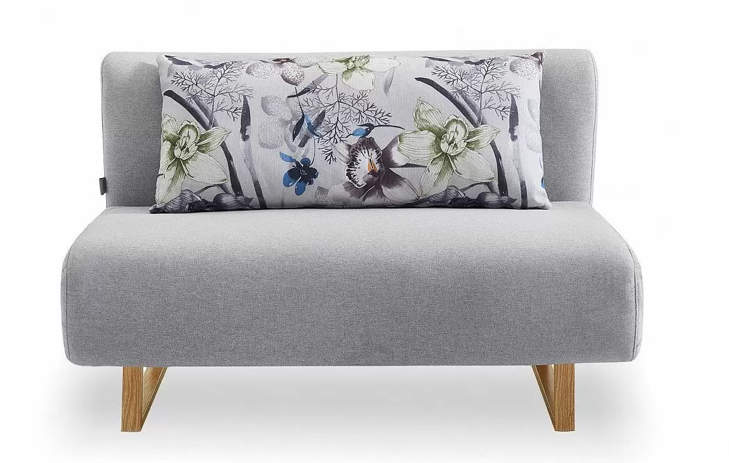 Комплект мягкой мебели Rosy, серый/цветочный принт - фото 4