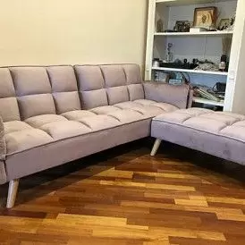 Диван-кровать Luigi, пепельная роза