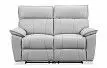 Диван-реклайнер Allison 2-х местный, светло-серый