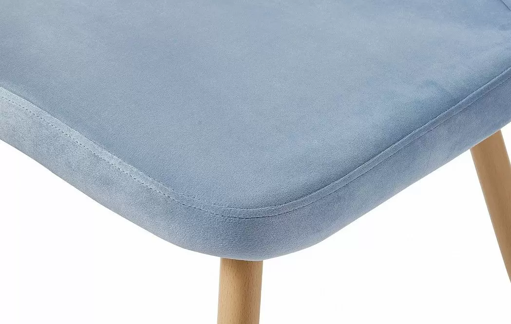 Стул Ludwig, голубой/дерево - фото 3