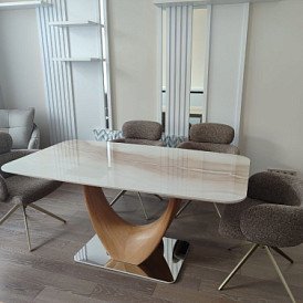Стол Rimini + 4 стула Sofia