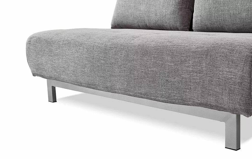 Диван-кровать Doris, серый цвет/хром - фото 10