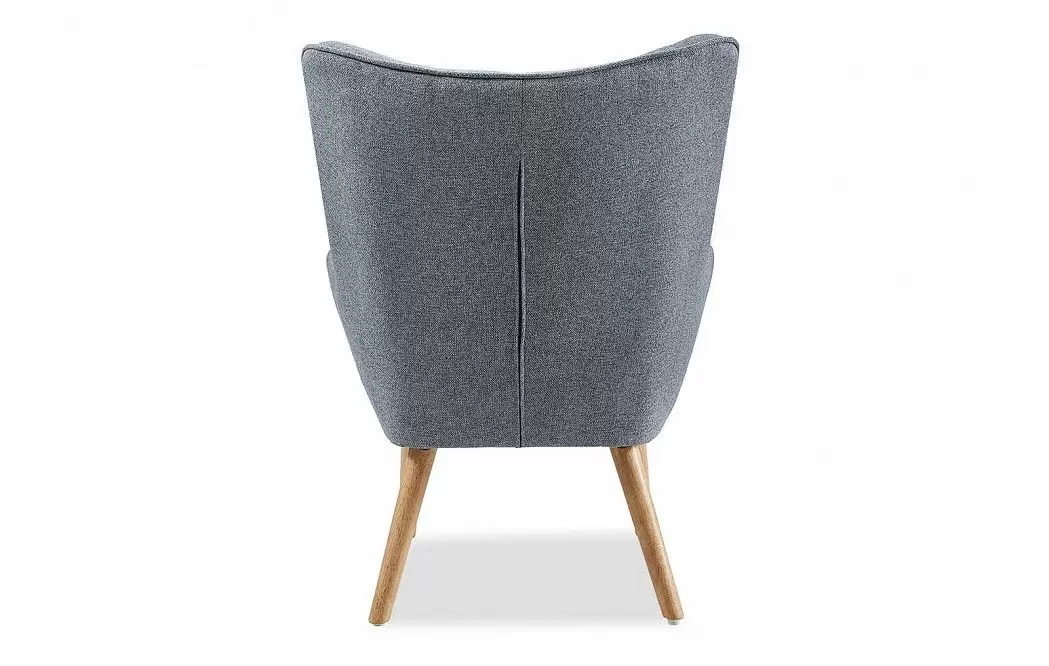 Кресло Hygge, серый/натуральный - фото 5