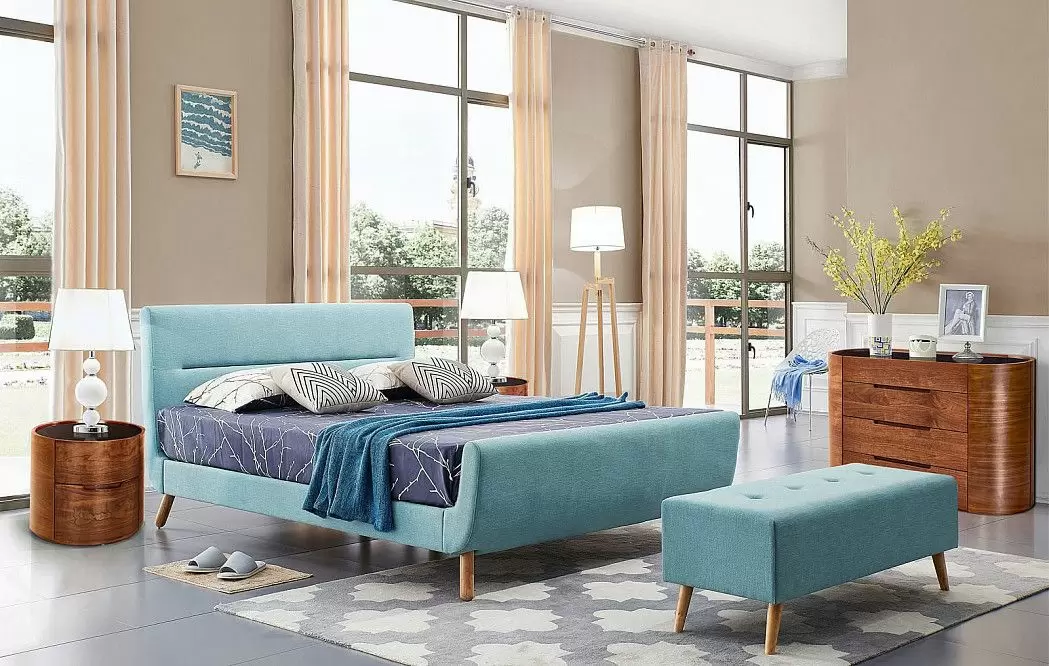 Банкетка Eva, бирюзовый - фото 3