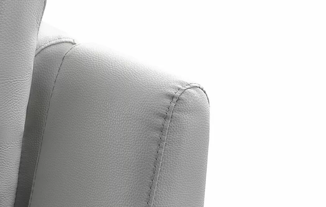 Диван-реклайнер Jonathan угловой (левый), светло-серый - фото 13