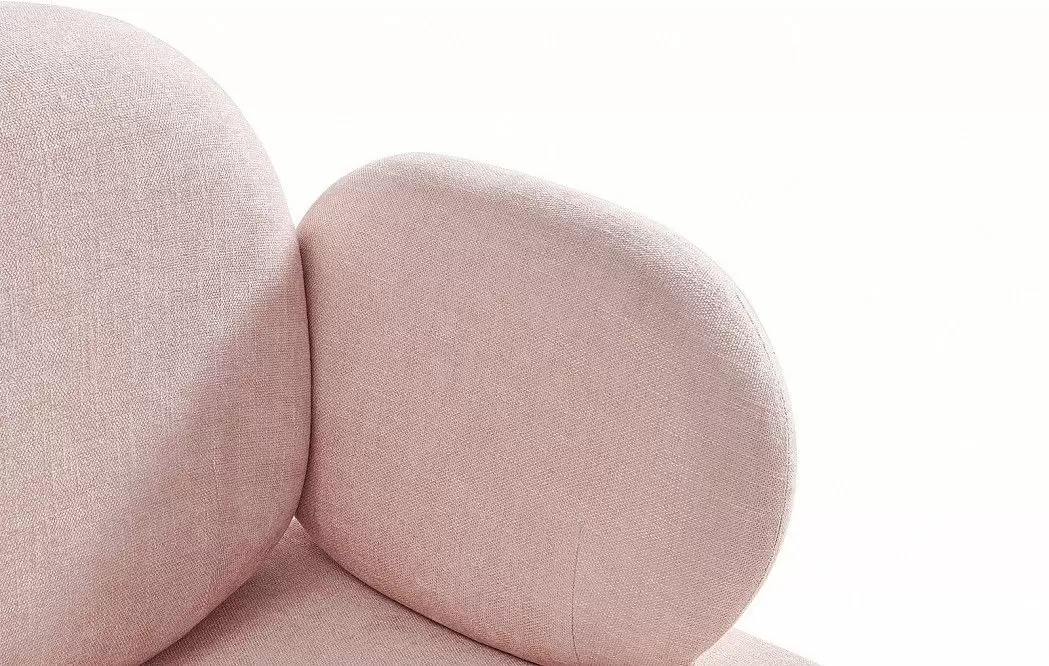 Комплект мягкой мебели Coco, розовый - фото 8