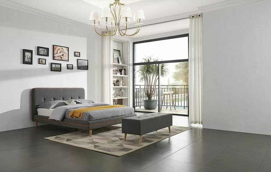 Банкетка Eva, серо-коричневый - фото 3