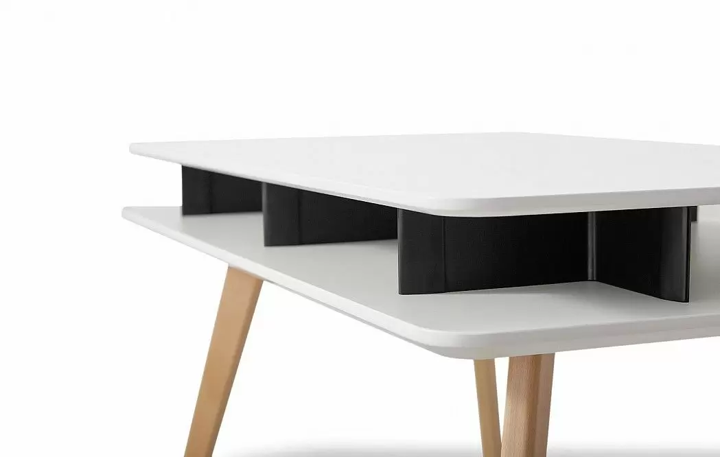 Стол письменный Nordic, белый - фото 9