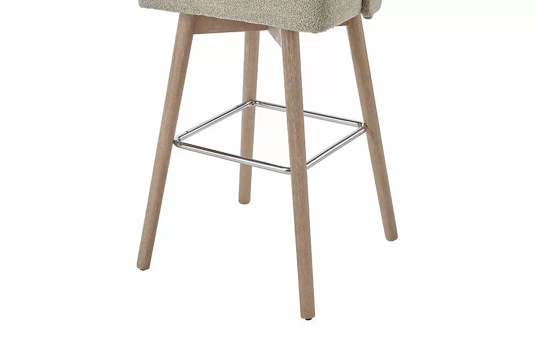 Стул полубарный Jimmy, песочный тедди/беленое дерево - фото 5