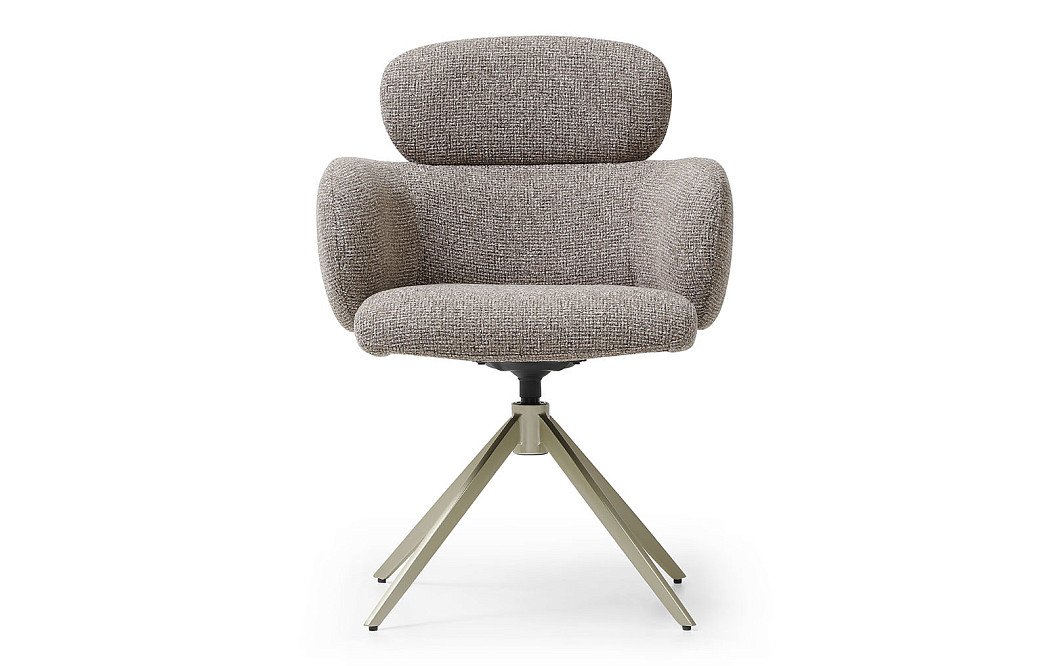 Стул Pamela, кофе/шампань - фото 11