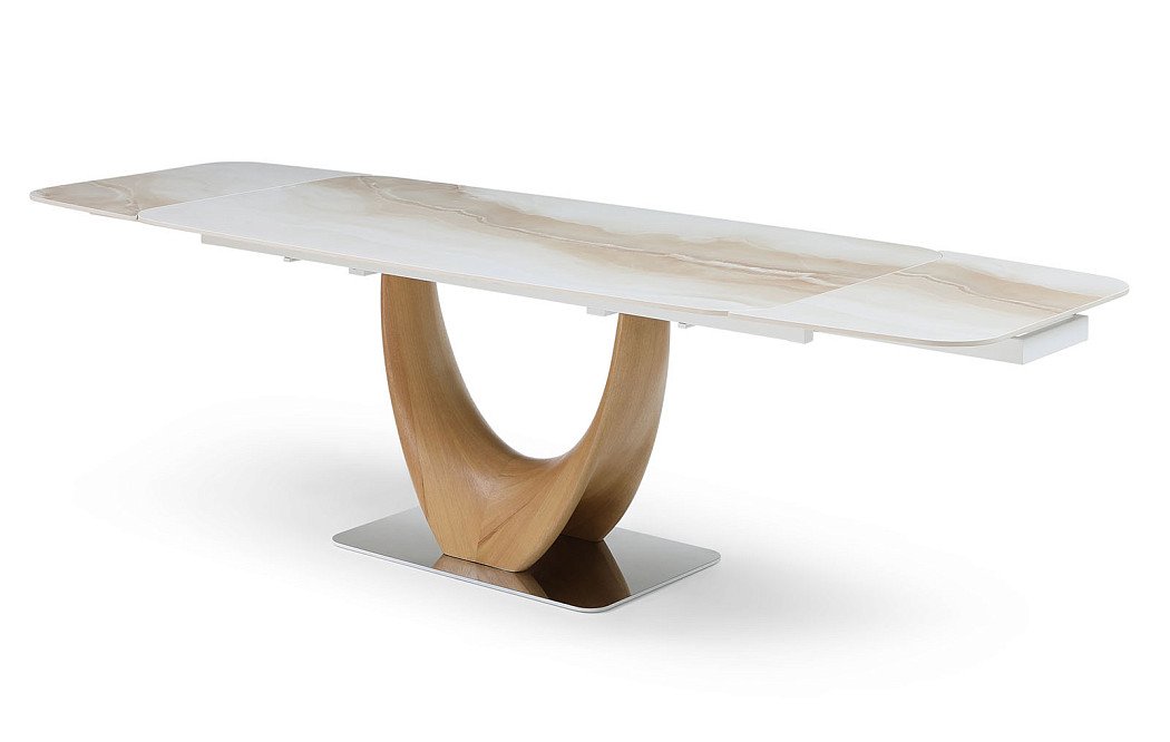 Стол Rimini Ceramic + 4 кремовых стула Simona - фото 6