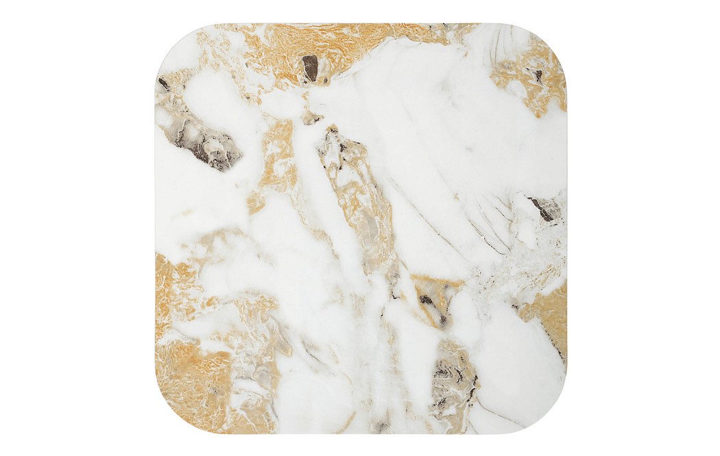 Стол журнальный Jane (45), золотистая керамика/медь - фото 4