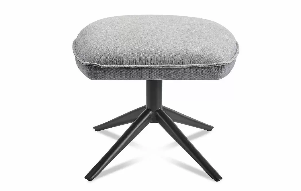 Кресло и оттоманка Lucille, серый - фото 20