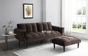 Диван-кровать Annabel, коричневый