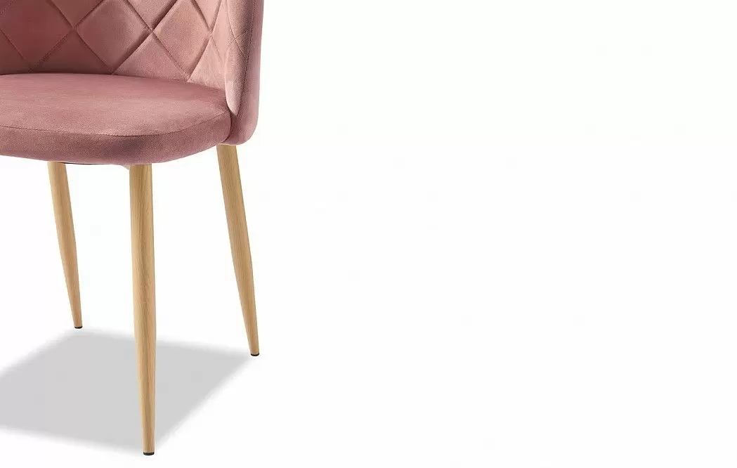 Стул Jill, коралловый/дерево - фото 5