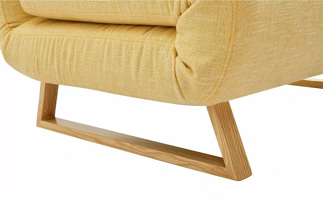 Кресло-кровать Rosy, желтый/цветочный принт - фото 8