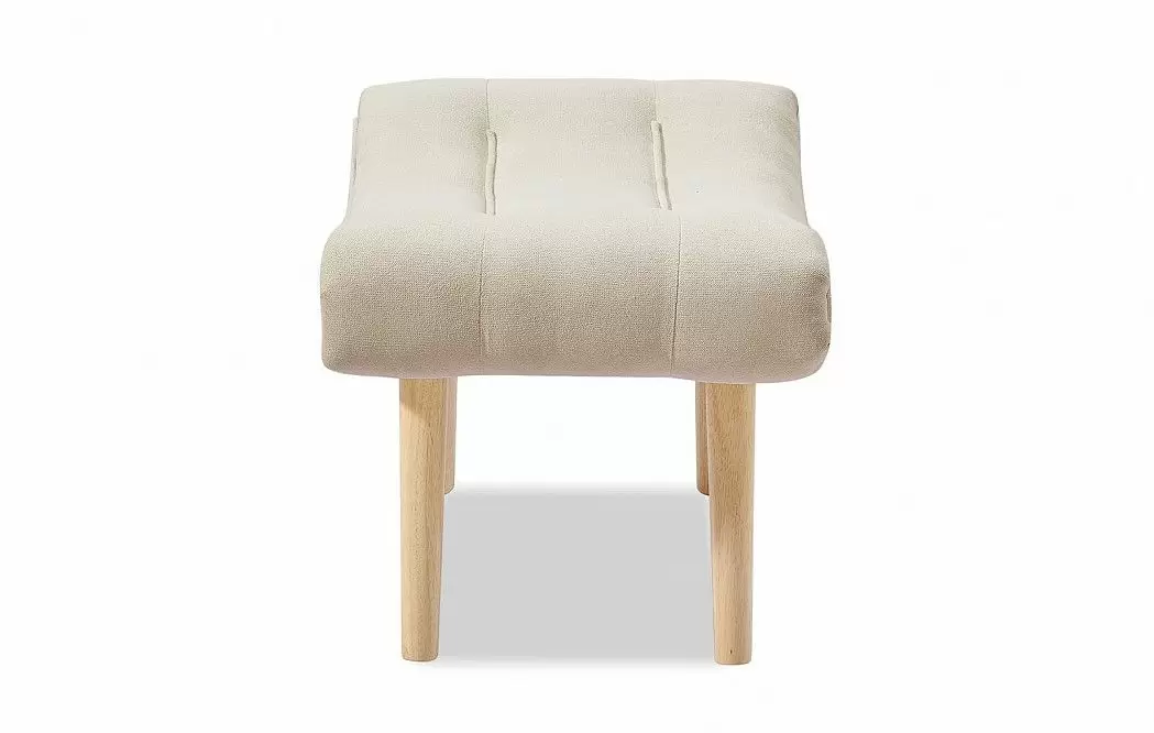 Кресло и оттоманка Dolce Vita, кремовый/натуральный - фото 13