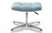 Кресло и оттоманка Taylor, голубой