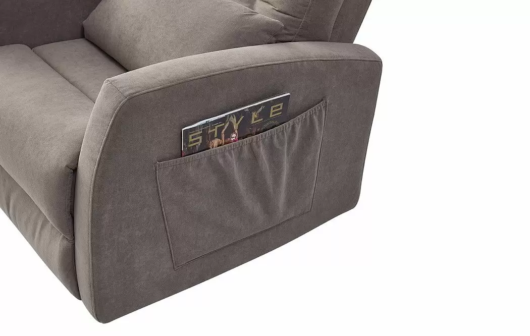 Кресло-реклайнер Vegas, бежевый - фото 7