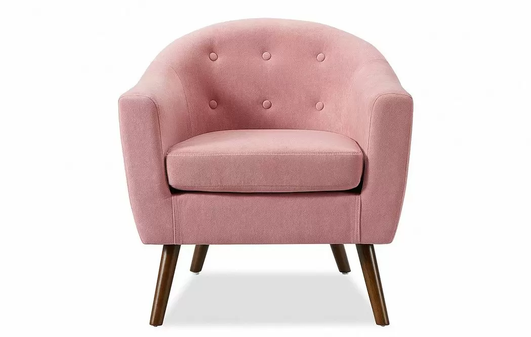 Кресло Florence, коралловый/орех - фото 4