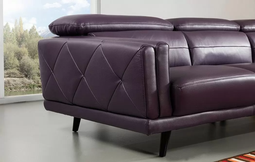 Диван Denver угловой (правый), фиолетовый - фото 11