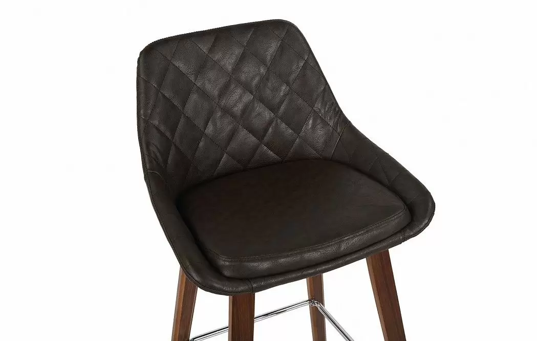 Стул полубарный Joan (65), коричневый - фото 4