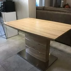 Стол раскладной Verona Glass (120), белый матовый