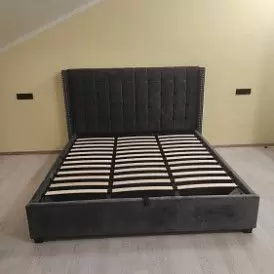 Кровать с подъемным механизмом Vivien 160x200, бежевый