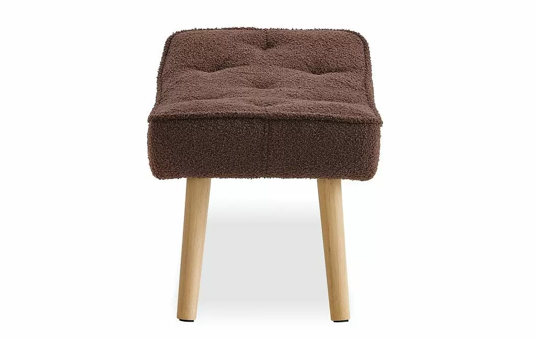 Оттоманка Hygge, коричневый/натуральный - фото 8