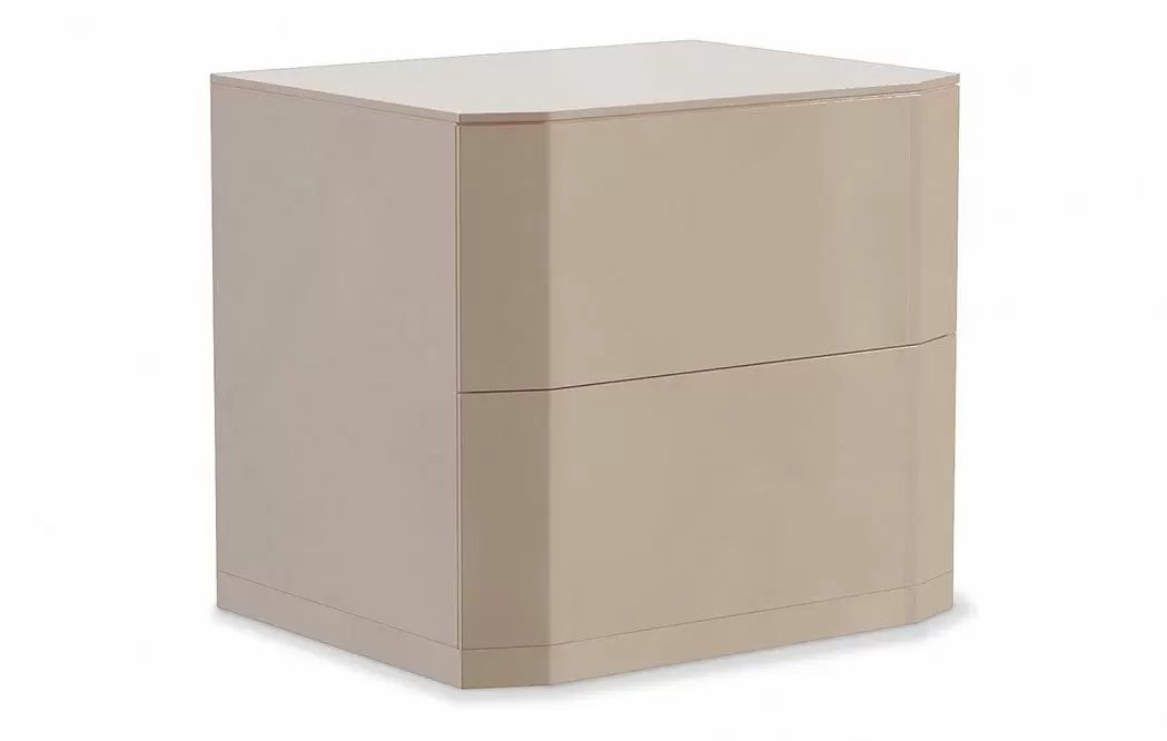 Тумба прикроватная Aragon (2 ящика), мокко