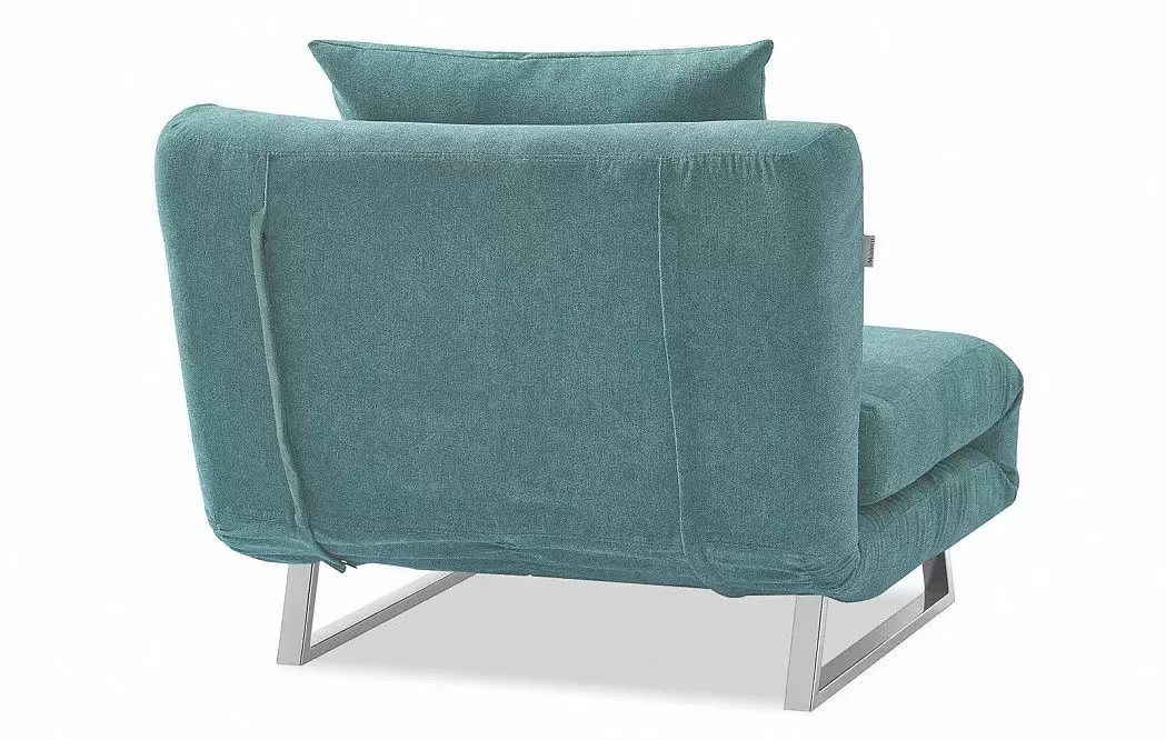 Кресло-кровать Rosy, бирюзовый/хром - фото 12