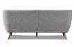 Диван Copenhagen 3-х местный, пепельно-серый