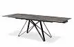 Стол раскладной Butterfly 160-240, темная керамика