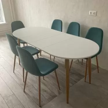 Стол раскладной Universal 120/150/180 Morris, белый