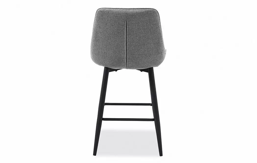 Стул полубарный Cleo, серый/черный - фото 8