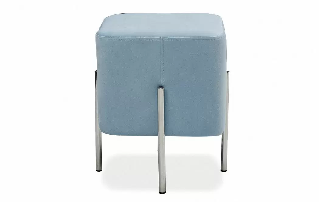 Банкетка Gatsby малая, голубой/серебро - фото 3