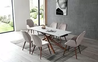 Стол Ravenna + 4 стула Berta