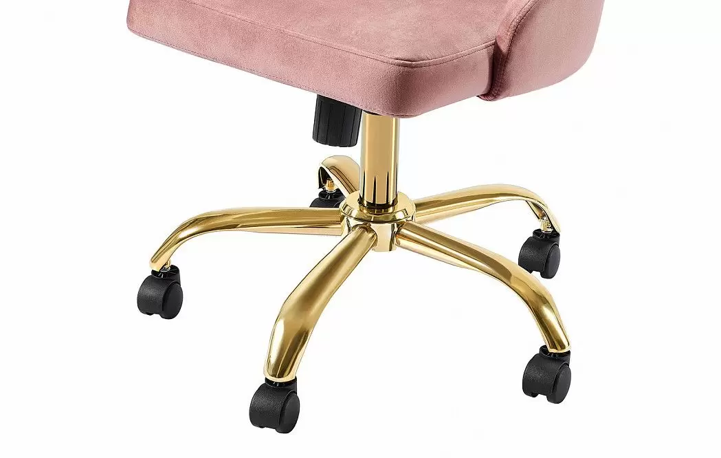 Кресло Aida, коралловый/золото - фото 6