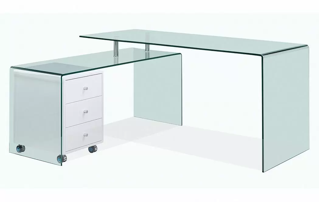 Стол письменный Wall Street, белый - фото 5