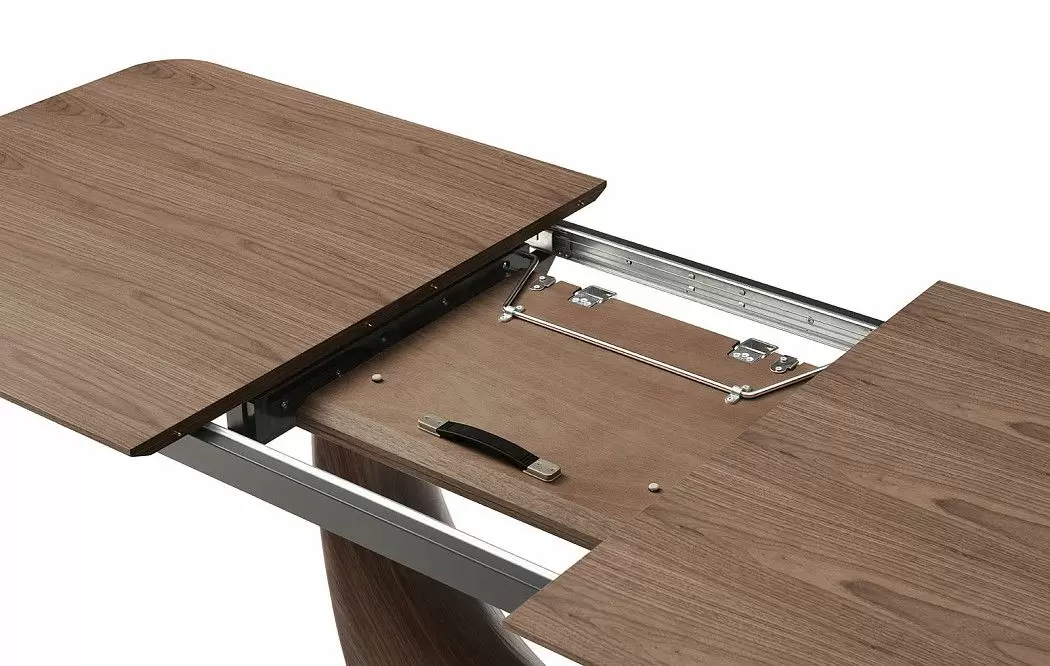 Стол раскладной Rimini 140-170, орех - фото 8