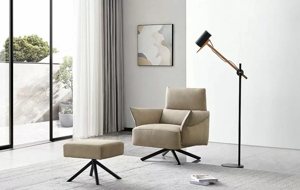 Оттоманка Wendy, темно-бежевый - фото 2