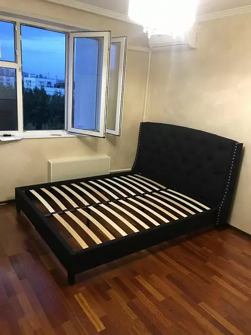 Кровать Evita Grand 180x200, темно-синий - фото 10