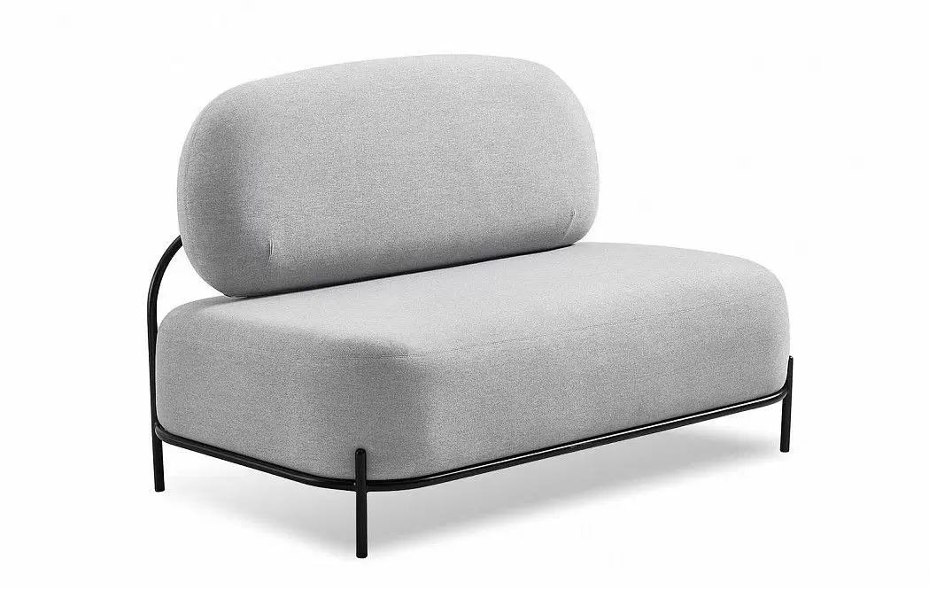 Комплект мягкой мебели Angelina, светло-серый - фото 2