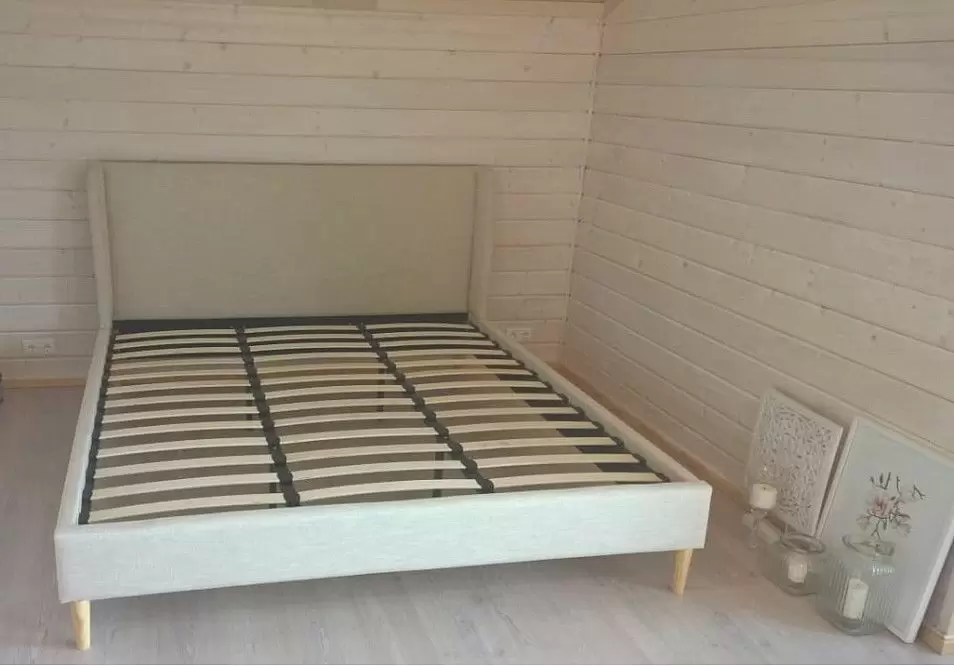 Кровать Carrera 180x200, бежевый - фото 11