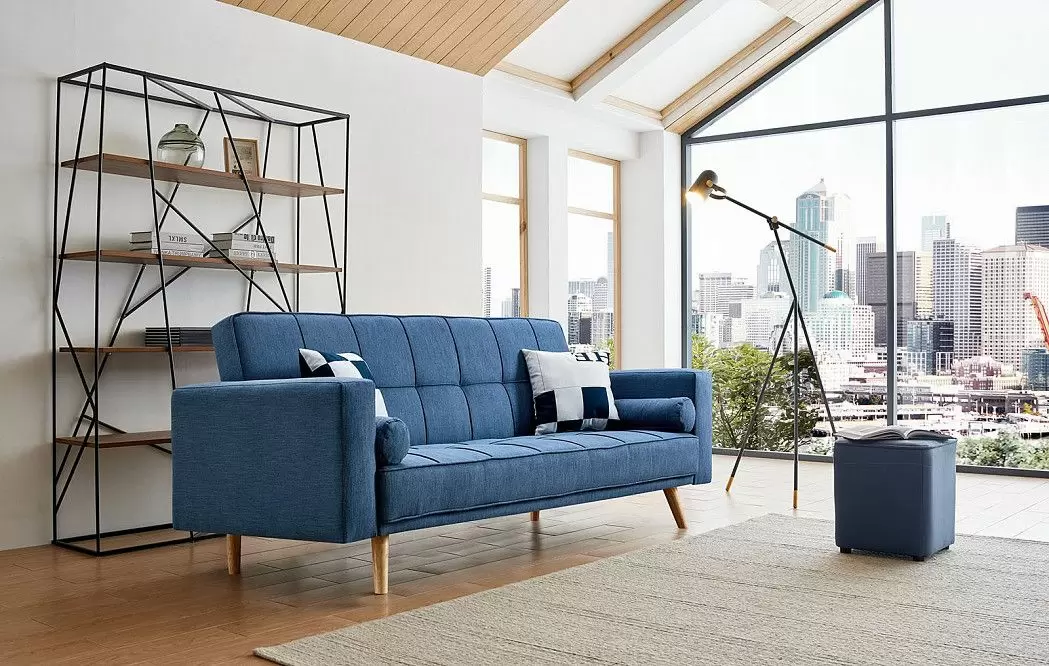 Диван-кровать Scandinavia, темно-синий цвет - фото 3